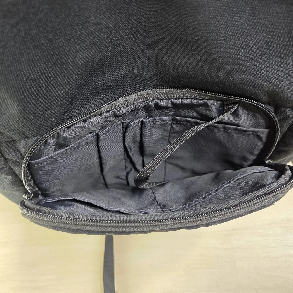 Brevite Everyday‎ Backpack Triple Black Laptop READ